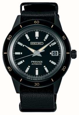 Seiko Presage style 60s Stealth reloj automático negro SRPH95J1