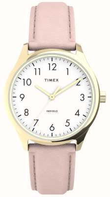 Timex Mujer | lector fácil | correa rosa TW2V25200
