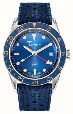 Squale Sub-39 gmt automatic vintage blue tropic correa SUB39GMTB.HTB