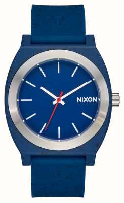 Nixon Opp contador de tiempo | esfera azul | correa de silicona azul A1361-5138-00