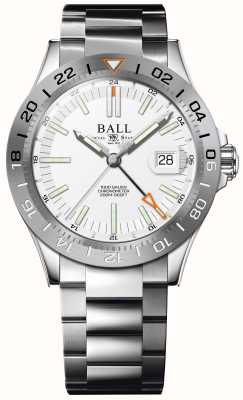 Ball Watch Company Engineer iii outlier edición limitada (40 mm) esfera blanca/brazalete de acero inoxidable DG9000B-S1C-WH