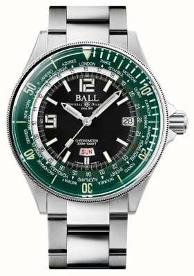 Ball Watch Company Engineer master ii diver worldtime (42mm) esfera verde acero inoxidable DG2232A-SC-GRBK