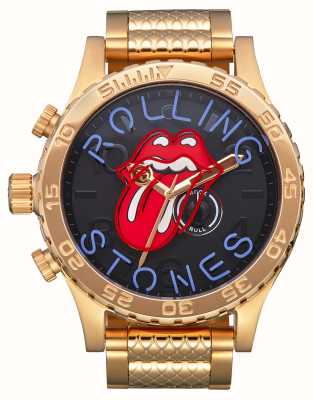 Nixon Rolling Stones 51-30 oro/fuente de neón A1355-513-00