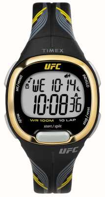 Timex x UFC Takedown digital / caucho negro TW5M52000