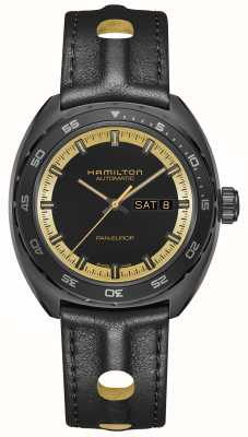 Hamilton American classic pan europ día/fecha automática cápsula negra y dorada H35425730