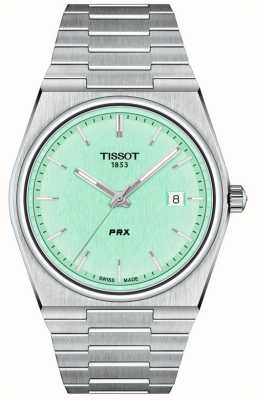 Tissot Prx | esfera verde | pulsera de acero inoxidable T1374101109101