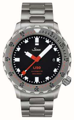 Sinn U50 | reloj de buceo con pulsera de cuentas 1050.010 BRACELET