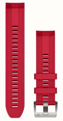 Garmin Solo correa de reloj Quickfit® 22 marq - correa de silicona roja plasma 010-13225-03