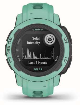 Garmin Instinct® 2s solares | neo trópico | correa de silicona verde 010-02564-02