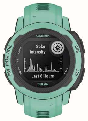 Garmin Instinct® 2s solares | neo trópico | correa de silicona verde 010-02564-02
