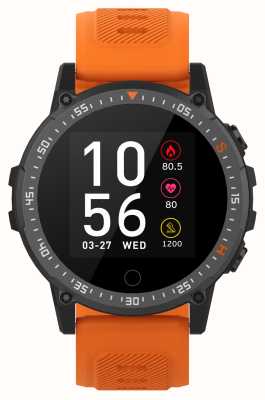 Reflex Active Reloj inteligente deportivo multifunción Serie 05 (46 mm) con esfera digital/silicona naranja RA05-2132