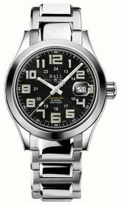 Ball Watch Company Ingeniero m pionero | 40 mm | edición limitada | esfera negra | pulsera de acero inoxidable NM9032C-S2C-BK1