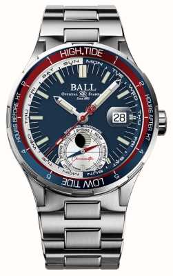 Ball Watch Company Explorador del océano Roadmaster | 41 mm | edición limitada | esfera azul | pulsera de acero inoxidable DM3120C-SCJ-BE
