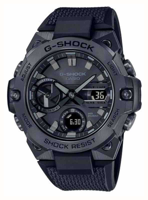 Reloj negro y dorado Casio para hombre G-Shock GST-B400