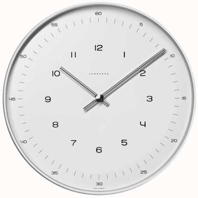 Junghans Max bill 22cm reloj pared cuarzo 367/6048.00