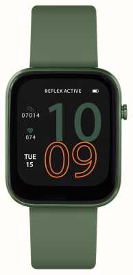 Reflex Active Reloj inteligente multifunción Serie 12 (38 mm) con esfera digital/silicona verde bosque RA12-2156