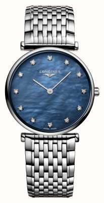 LONGINES La grande classique de longines (29 mm) esfera de nácar azul / acero inoxidable L45124816
