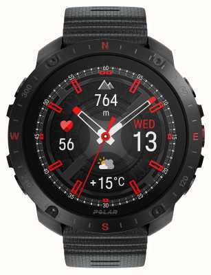 Polar Reloj deportivo inteligente gps grit x2 pro premium negro con sensor h10 (s-l) 900110286
