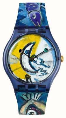 Swatch X tate - el circo azul de chagall - swatch art travel SUOZ365C