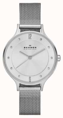 Skagen Reloj anita de pulsera de acero inoxidable para mujer. SKW2149