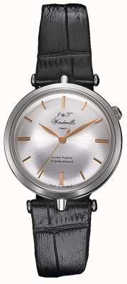 J&T Windmills Reloj mecánico threadneedle para mujer plata oro rosa WLS10001/06