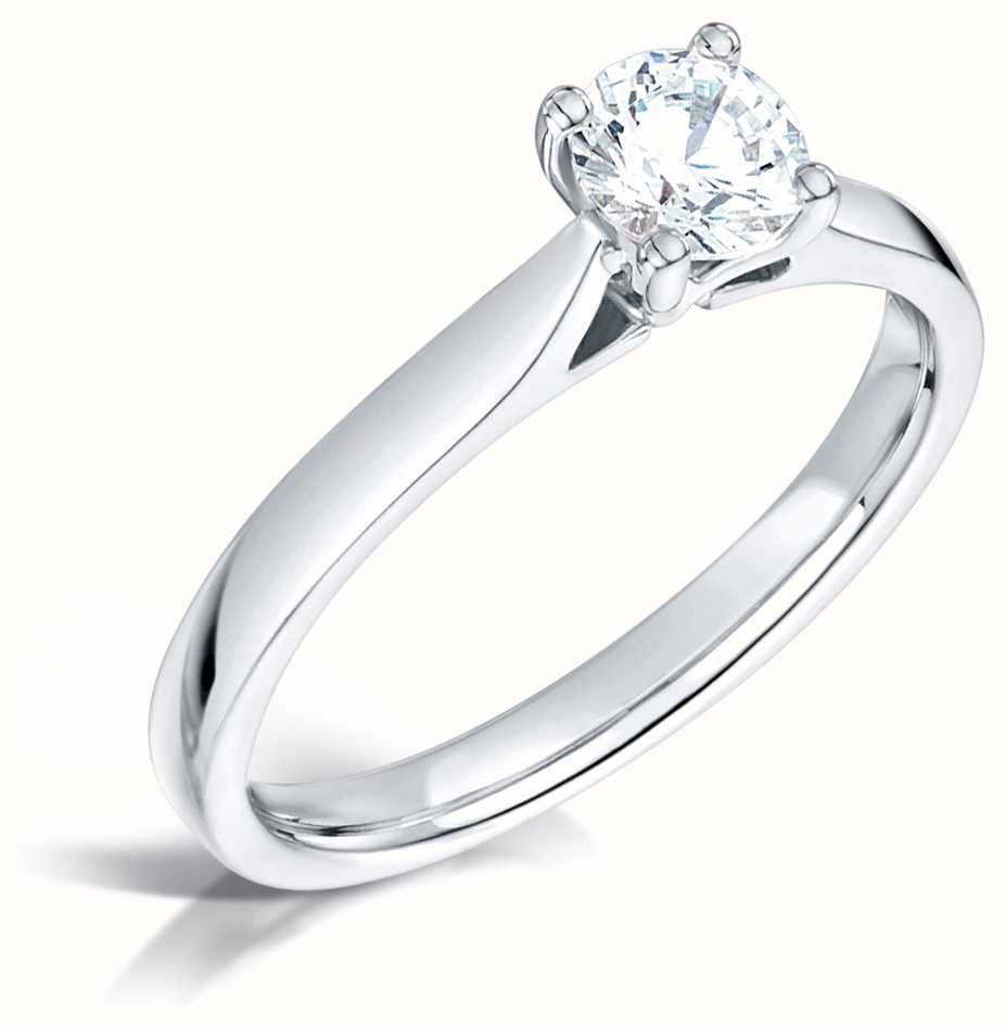 Certified Diamond Engagement Rings FCD28375