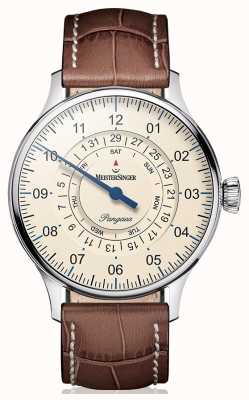 MeisterSinger Classic plus pangea day date para hombre PDD903