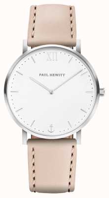Paul Hewitt | marinero de los hombres | correa de piel beige | PH-SA-R-5M-W-22S