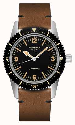 LONGINES | herencia del reloj del buzo de la piel | hombres | automática suiza | L28224562