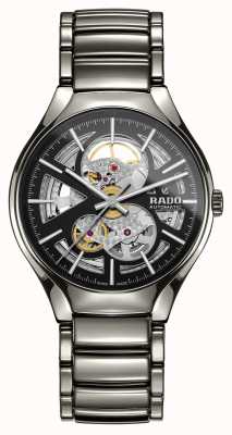 RADO Verdadero reloj automático de cerámica de alta tecnología con corazón abierto de plasma R27510152