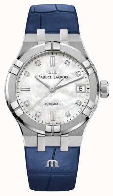 Maurice Lacroix Aikon | automático | Correa de cuero AI6006-SS001-170-2