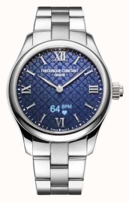 Frederique Constant Mujer | vitalidad | reloj inteligente | esfera azul | acero inoxidable FC-286N3B6B