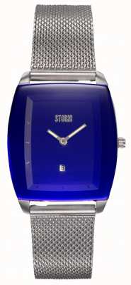 STORM Mini zaire lazer azul | pulsera de malla de acero | esfera azul 47474/B