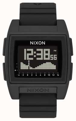Nixon Base tide pro | negro | digital | correa de silicona negra | A1307-000-00