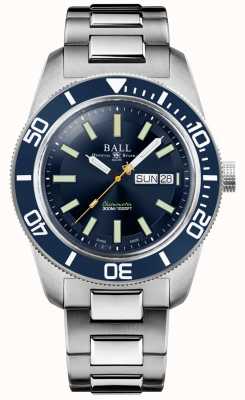 Ball Watch Company Ingeniero maestro ii | herencia de skindiver | esfera azul | pulsera de acero inoxidable DM3308A-S1C-BE