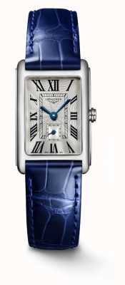 LONGINES Reloj de cuarzo para mujer Dolcevita con correa de piel. L52554717