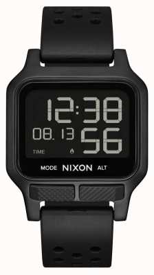 Nixon Calor | reloj con correa de caucho completamente negro A1320-001