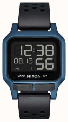Nixon Reloj digital chapado en azul calor A1320-300