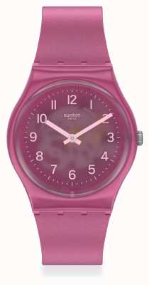 Swatch Rosa borrosa | correa de silicona rosa | GP170