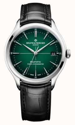 Baume & Mercier Reloj de hombre clifton baumatic cosc con esfera verde M0A10592