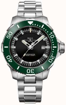 Ball Watch Company Reloj Deepquest de cerámica con esfera verde DM3002A-S4CJ-BK