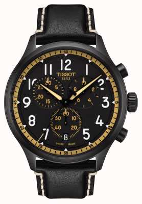 Tissot Reloj Chrono xl vintage negro / dorado T1166173605202