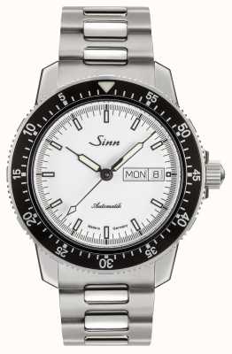 Sinn 104 st sa iw classic pilot reloj pulsera de eslabones h de acero inoxidable 104.012-BM1040104S