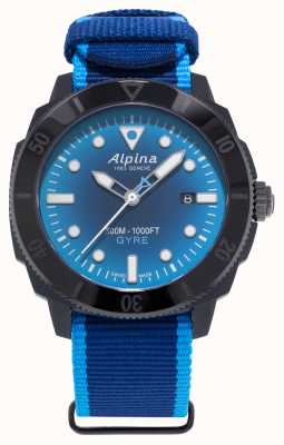 Alpina Edición limitada seastrong diver gyre smoked blue AL-525LNSB4VG6