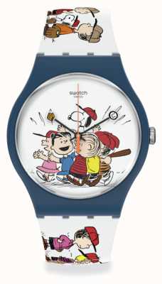 Swatch Reloj swatch x peanuts de primera base SO29Z107
