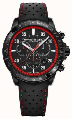 Raymond Weil Reloj tango 300 cronógrafo de pvd negro para hombre 8570-BKR-05240