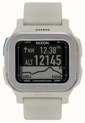 Nixon Expedición Regulus | reloj gris con caja y correa A1324-145-00