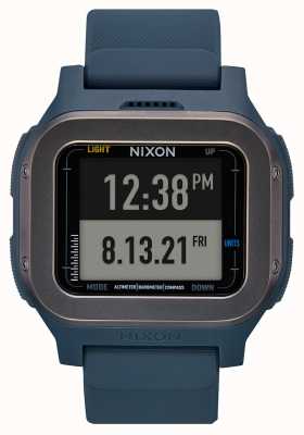 Nixon Expedición Regulus | reloj con correa y caja azul marino A1324-307-00