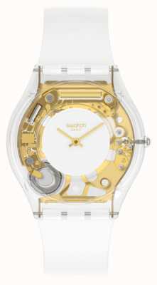 Swatch Reloj mujer coeur dorado esfera esqueleto SS08K106