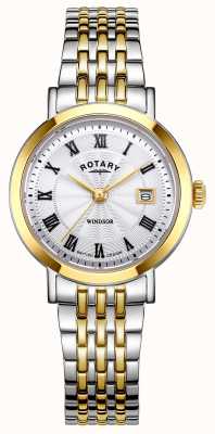 Rotary reloj windsor mujer bicolor LB05421/01